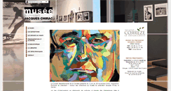 Desktop Screenshot of museepresidentjchirac.fr