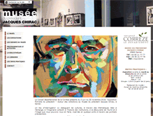 Tablet Screenshot of museepresidentjchirac.fr